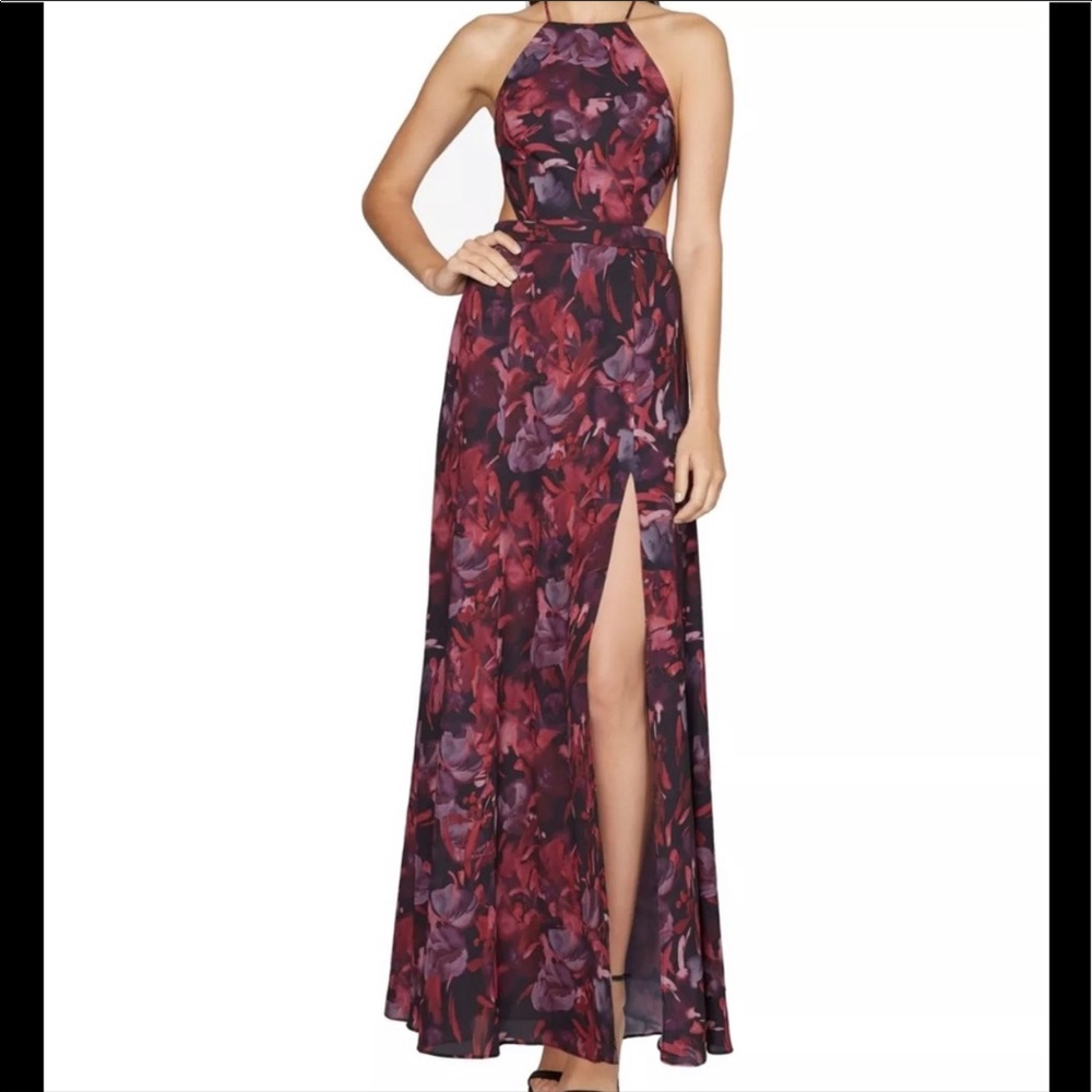 Fame and Partners Backless Dress NWT